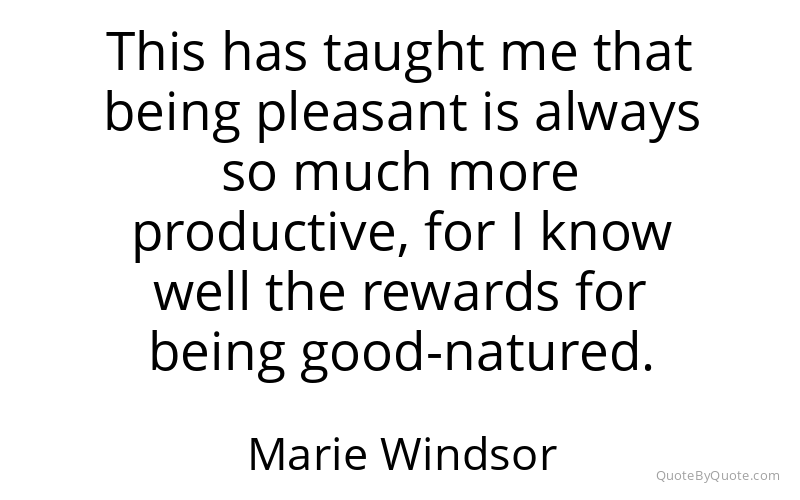 Preview image for this quote by Marie Windsor