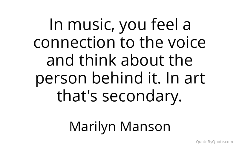 Preview image for this quote by Marilyn Manson