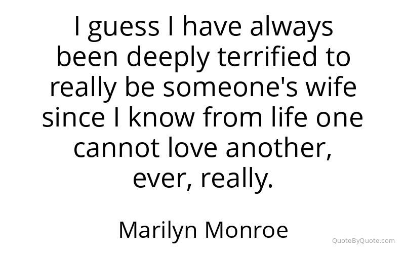 Preview image for this quote by Marilyn Monroe