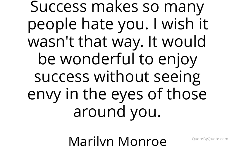 Preview image for this quote by Marilyn Monroe