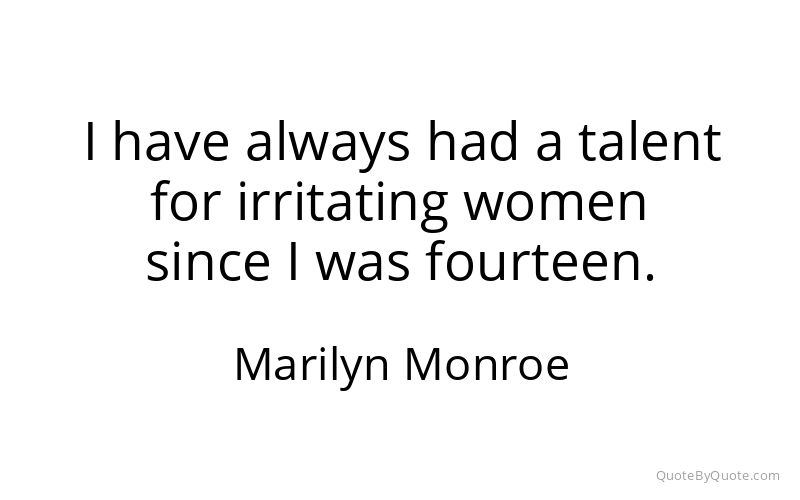 Preview image for this quote by Marilyn Monroe