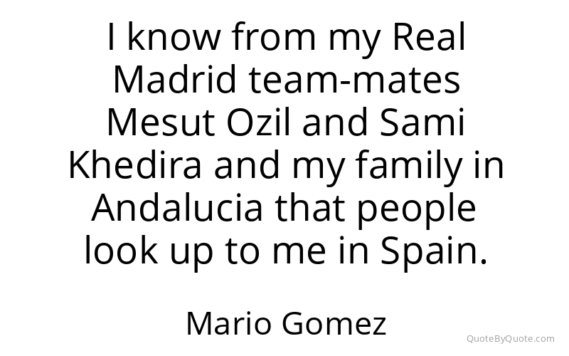 Preview image for this quote by Mario Gomez