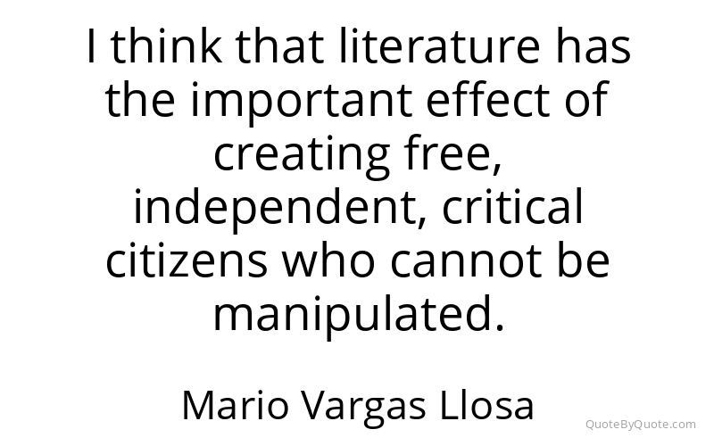 Preview image for this quote by Mario Vargas Llosa