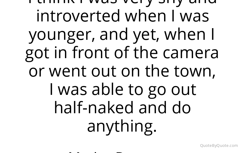 Preview image for this quote by Marisa Berenson