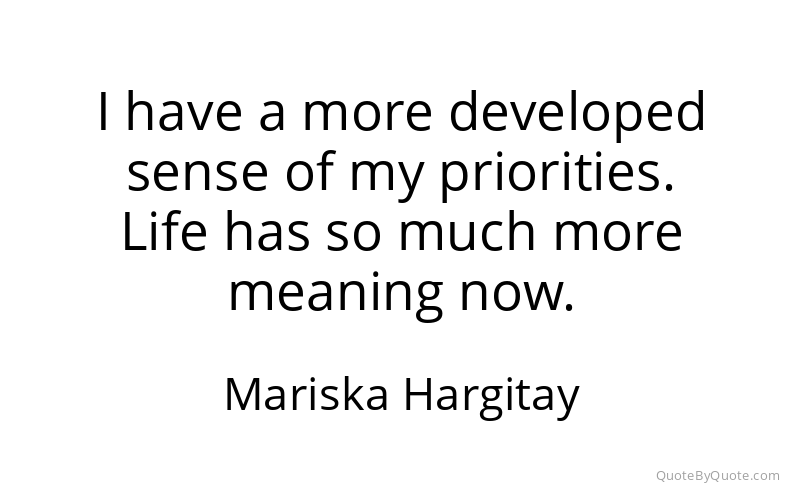 Preview image for this quote by Mariska Hargitay