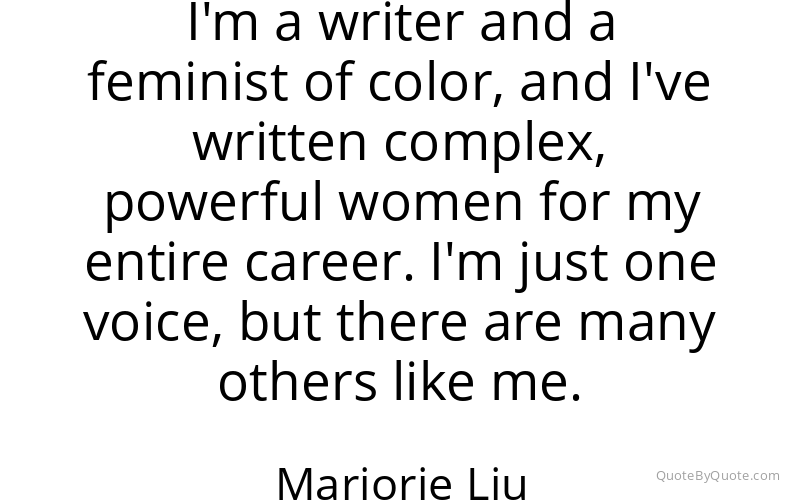Preview image for this quote by Marjorie Liu