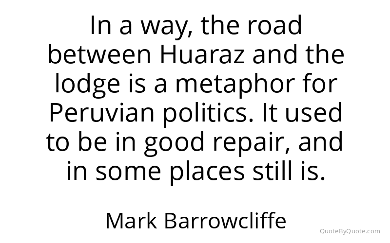 Preview image for this quote by Mark Barrowcliffe