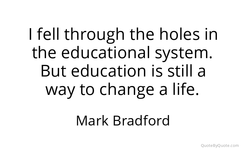 Preview image for this quote by Mark Bradford