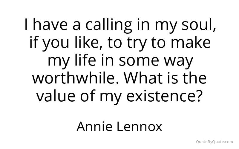 Preview image for this quote by Annie Lennox