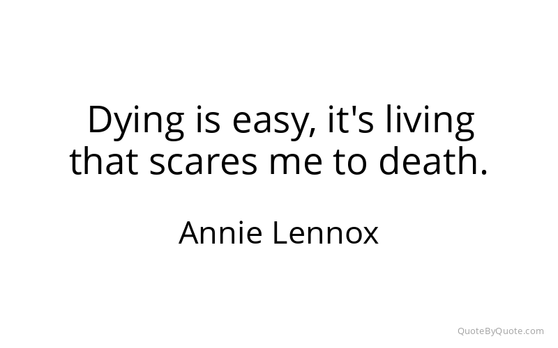 Preview image for this quote by Annie Lennox