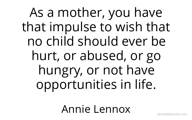 Preview image for this quote by Annie Lennox