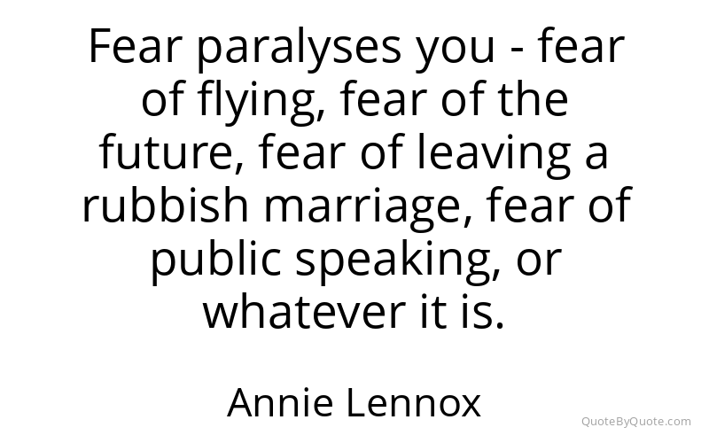Preview image for this quote by Annie Lennox