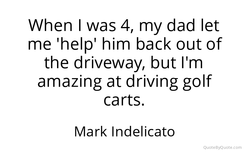 Preview image for this quote by Mark Indelicato