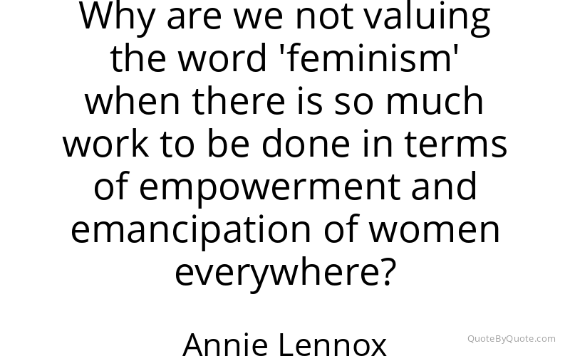 Preview image for this quote by Annie Lennox