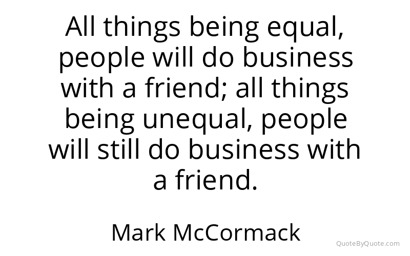 Preview image for this quote by Mark McCormack