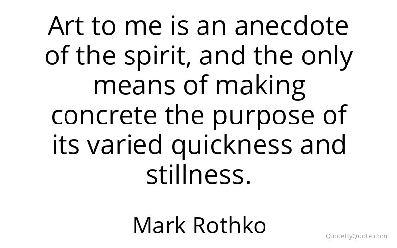 Preview image for this quote by Mark Rothko