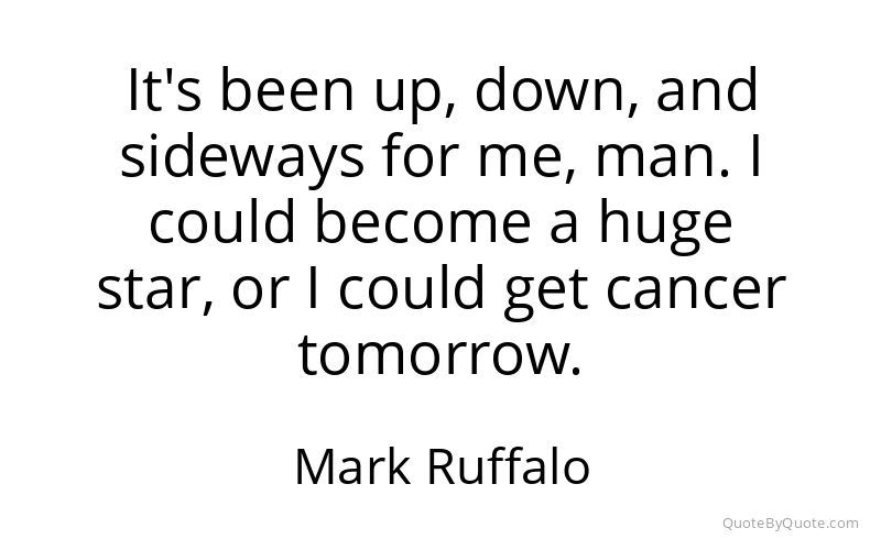 Preview image for this quote by Mark Ruffalo