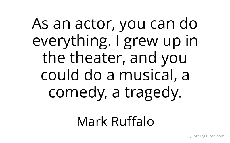 Preview image for this quote by Mark Ruffalo