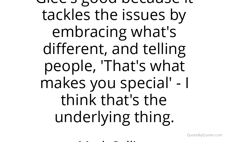 Preview image for this quote by Mark Salling