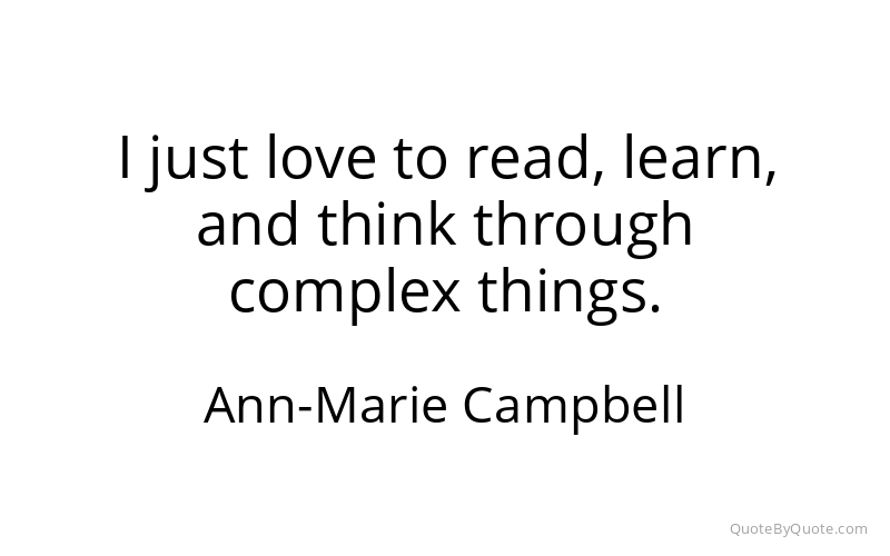 Preview image for this quote by Ann-Marie Campbell