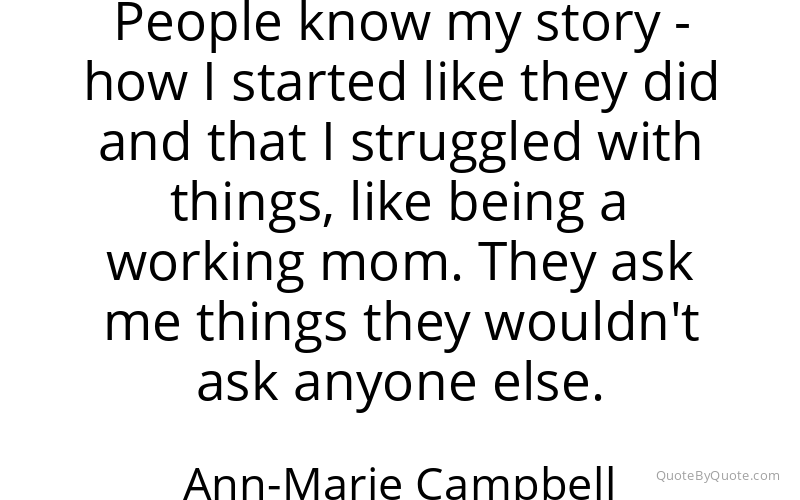 Preview image for this quote by Ann-Marie Campbell