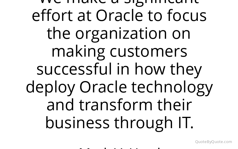 Preview image for this quote by Mark V. Hurd