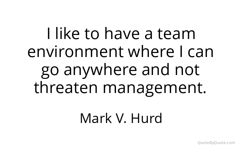 Preview image for this quote by Mark V. Hurd
