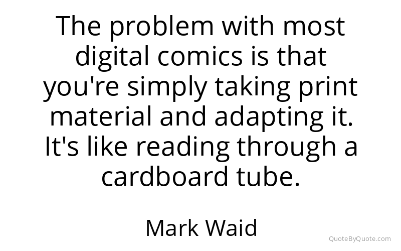 Preview image for this quote by Mark Waid