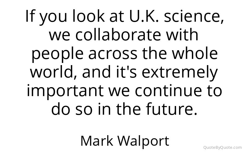 Preview image for this quote by Mark Walport