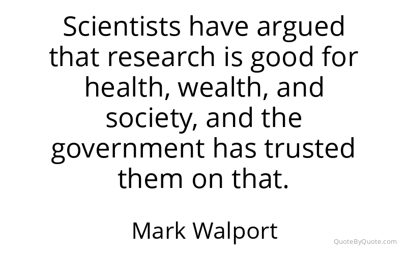 Preview image for this quote by Mark Walport