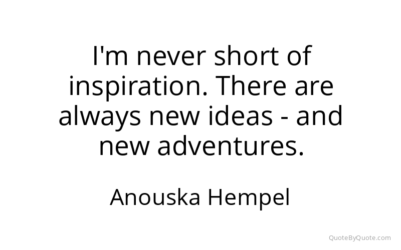 Preview image for this quote by Anouska Hempel