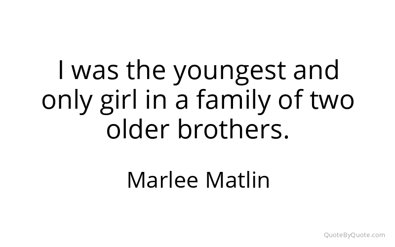 Preview image for this quote by Marlee Matlin