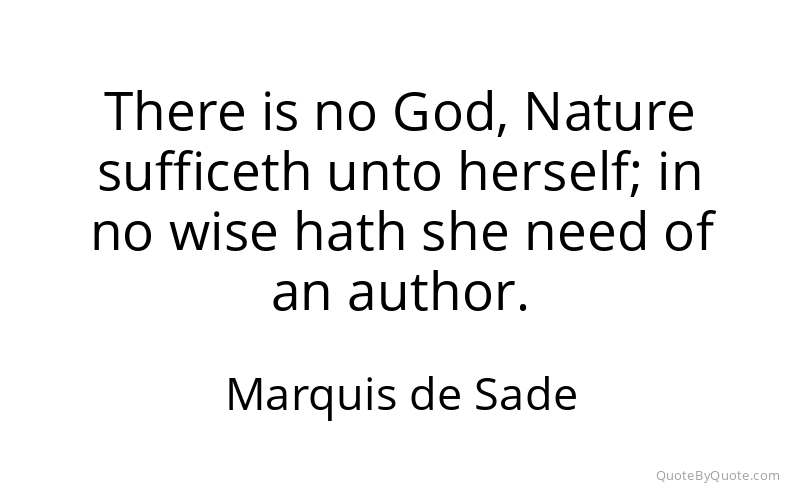 Preview image for this quote by Marquis de Sade