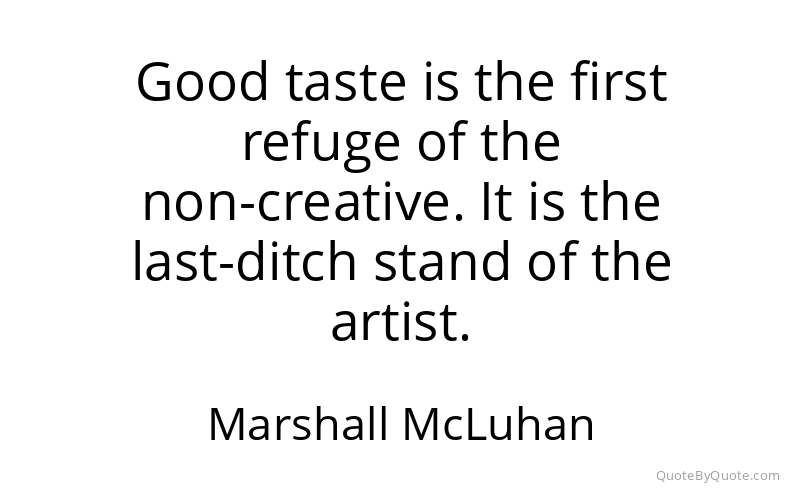 Preview image for this quote by Marshall McLuhan