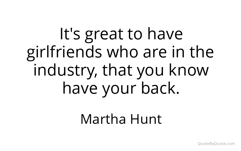 Preview image for this quote by Martha Hunt