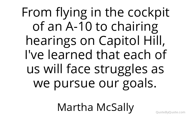 Preview image for this quote by Martha McSally