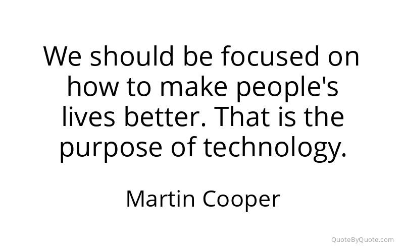 Preview image for this quote by Martin Cooper