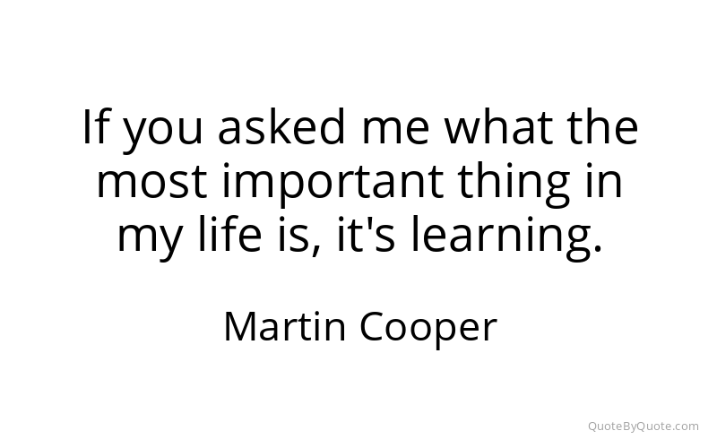 Preview image for this quote by Martin Cooper