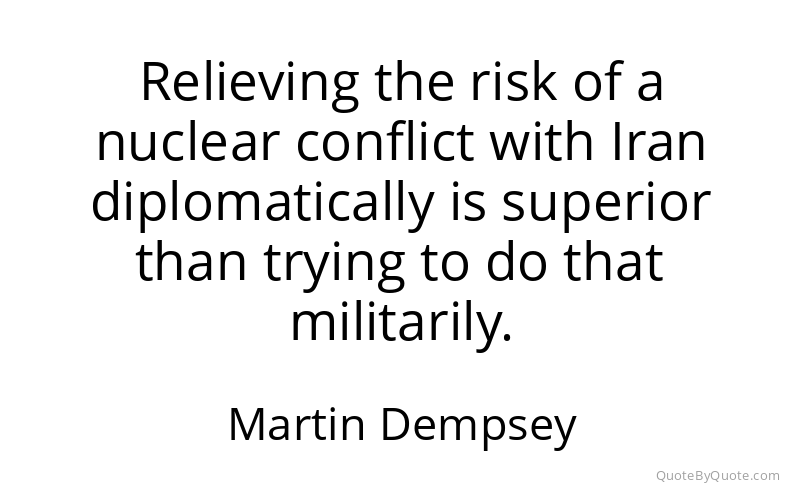 Preview image for this quote by Martin Dempsey