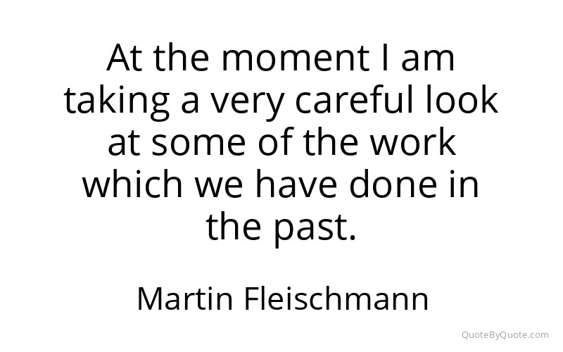 Preview image for this quote by Martin Fleischmann