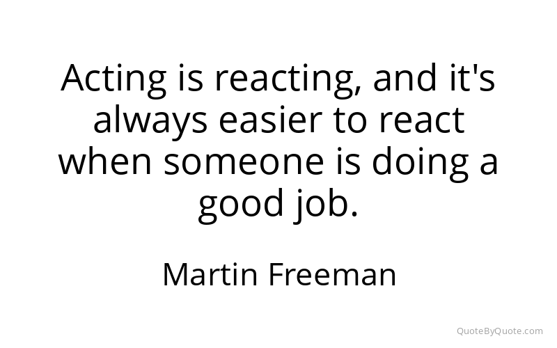 Preview image for this quote by Martin Freeman