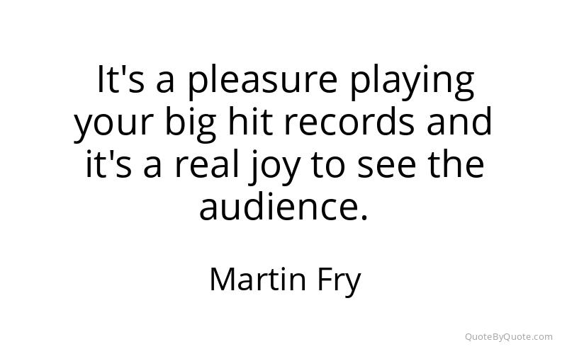 Preview image for this quote by Martin Fry