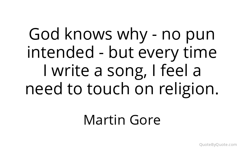 Preview image for this quote by Martin Gore