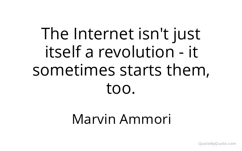 Preview image for this quote by Marvin Ammori