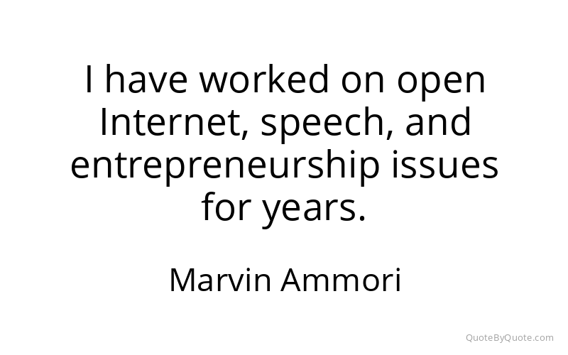 Preview image for this quote by Marvin Ammori