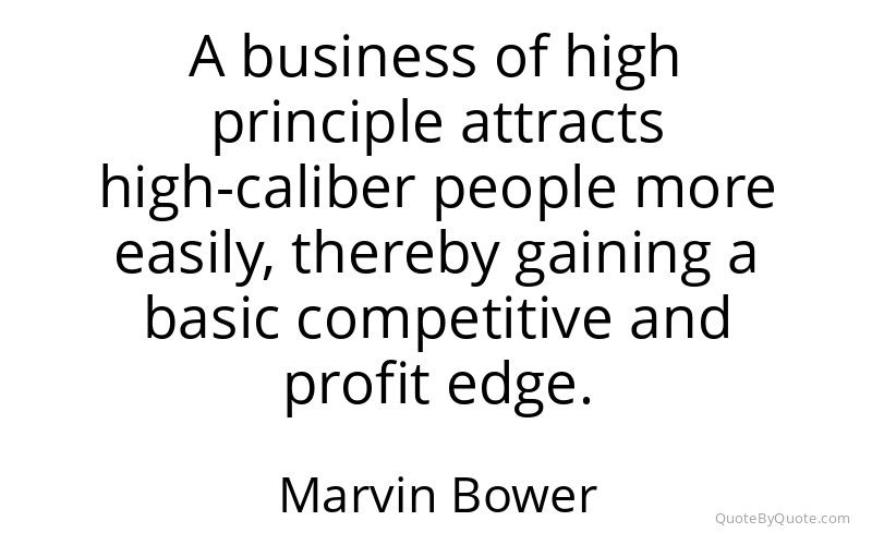 Preview image for this quote by Marvin Bower