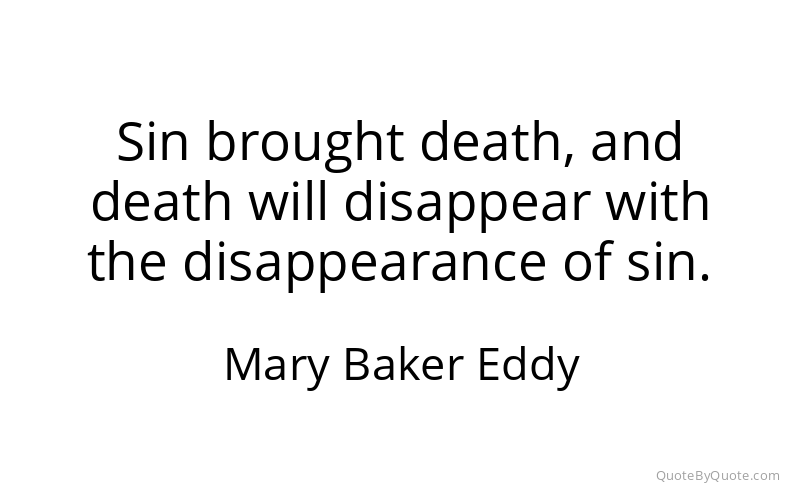 Preview image for this quote by Mary Baker Eddy