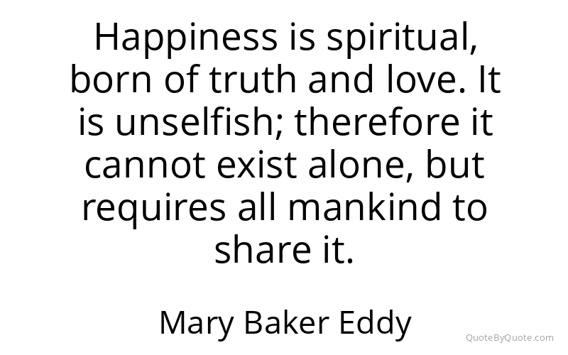 Preview image for this quote by Mary Baker Eddy