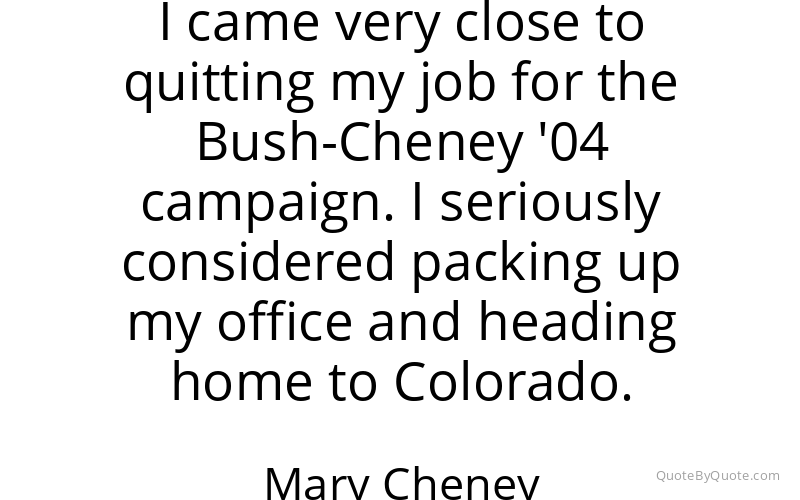Preview image for this quote by Mary Cheney