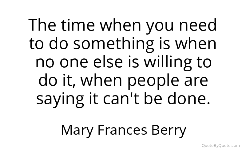 Preview image for this quote by Mary Frances Berry